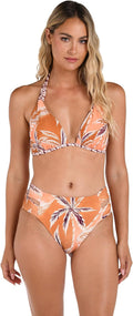 La Blanca Women's Halter Bikini Swimsuit Top