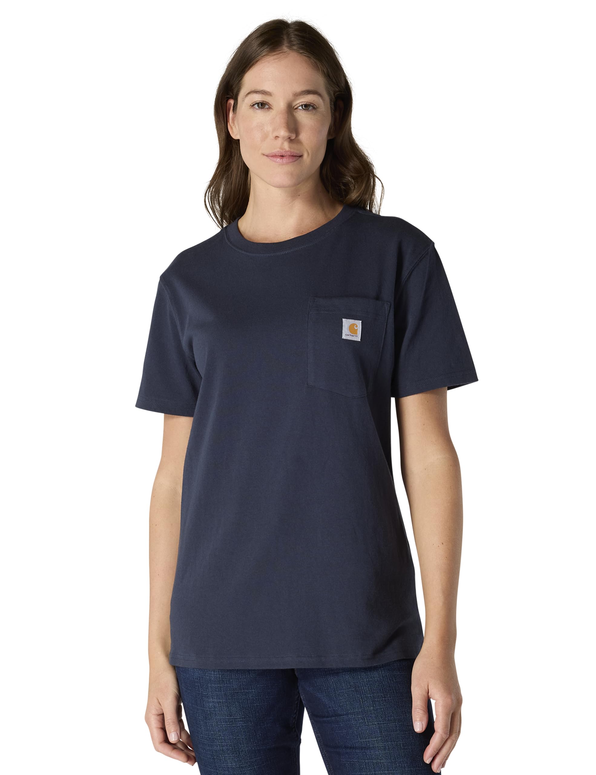 Carhartt Women's Iconic WK87 Pocket T-Shirt