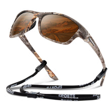 Load image into Gallery viewer, suoso Polarized Sports Sunglasses for Men: UV400 Protection Glasses Wrap Around Goggles for Driving Fishing