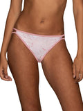 Vanity Fair Women's Illumination String Bikini Panties, Silky Stretch & Satin Trim