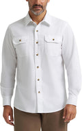 Wrangler Authentics Men's Long Sleeve Classic Woven Shirt
