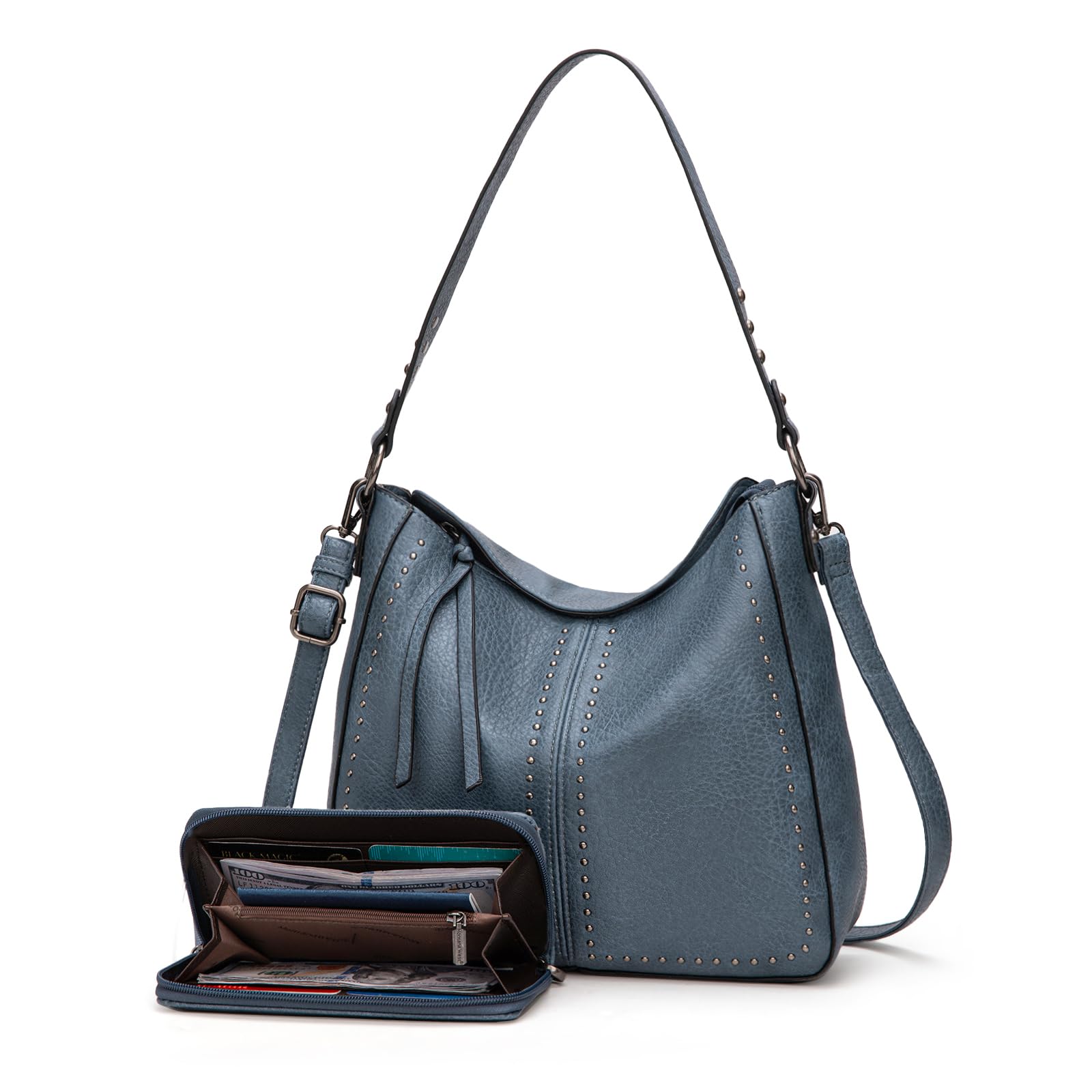 Montana West Hobo Bag for Women Crossbody Purse and Handbags Ladies Chic Shoulder Bags