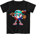 Lovekider Boys Graphic T-Shirt, Cotton Short Sleeve Shirt for Kid Ages 3-8