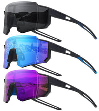 Load image into Gallery viewer, STORYCOAST Polarized Sports Sunglasses for Men Women,Driving Fishing Cycling Mountain Bike Sunglasses UV400 Protection