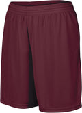 Augusta Sportswear Ladies' Octane Workout Shorts - 7 Inch Inseam Gym Athletic Attire for Women