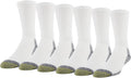 GOLDTOE Men's 656S Cotton Crew Athletic Socks (Multipack)
