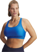 Under Armour Women's Crossback Mid Impact Sports Bra
