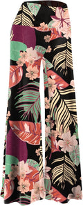Arolina Palazzo Pants for Women Wide Leg Flowy Pants Casual Comfy High Waist Summer Pants