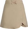 Nautica girls School Uniform Pull-on Scooter Skirt With Undershorts, Knit Waistband & Functional Pockets