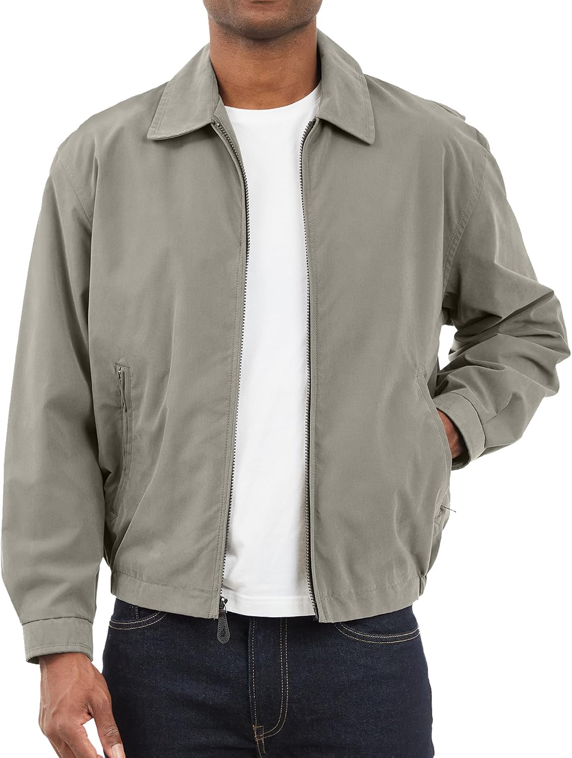 LONDON FOG Men's Auburn Zip-Front Golf Jacket (Regular & Big-Tall Sizes)