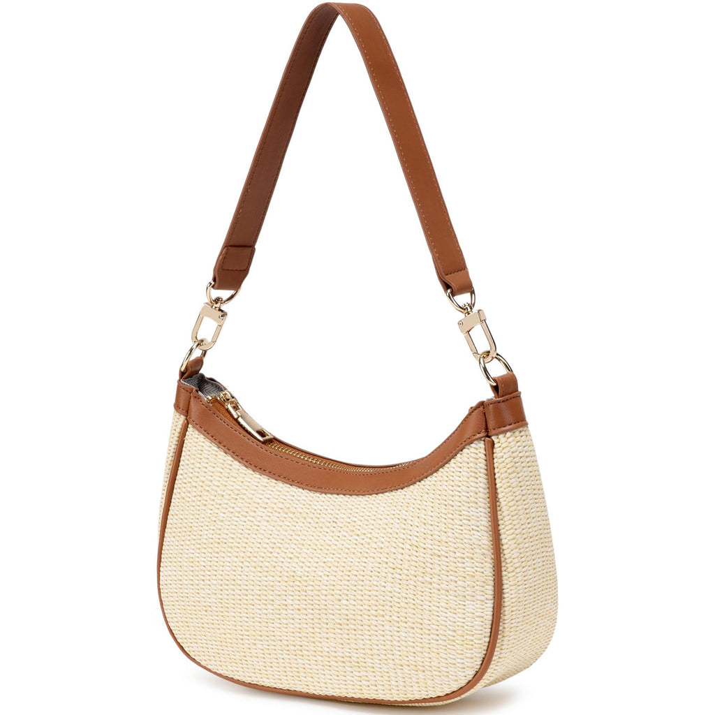 CYHTWSDJ Shoulder Bags for Women, Cute Hobo Tote Handbag Mini Clutch Purse with Zipper Closure