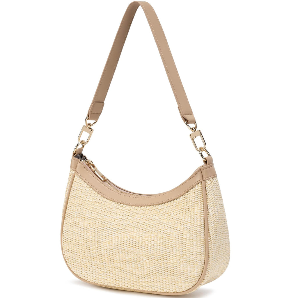 CYHTWSDJ Shoulder Bags for Women, Cute Hobo Tote Handbag Mini Clutch Purse with Zipper Closure