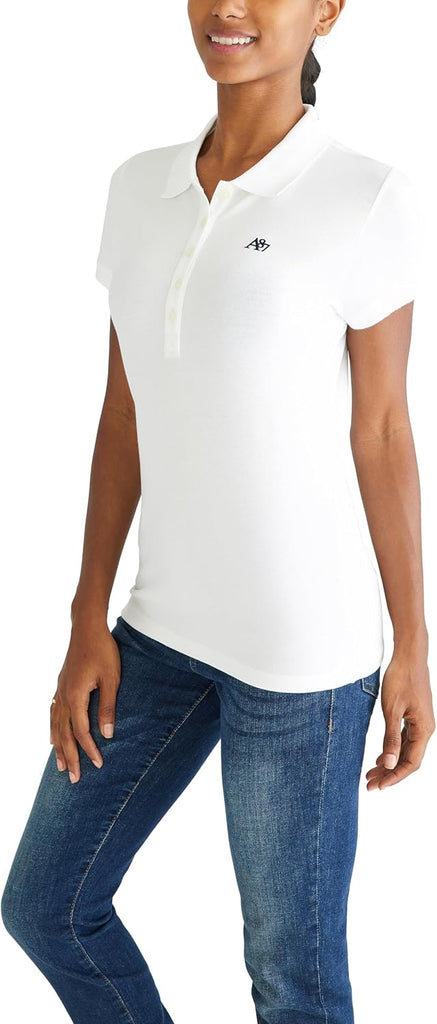 Aeropostale Women's Aero Solid A87 Polo
