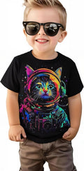 Lovekider Boys Graphic T-Shirt, Cotton Short Sleeve Shirt for Kid Ages 3-8