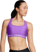 Under Armour Women's Crossback Mid Impact Sports Bra