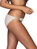Vanity Fair Women's Illumination String Bikini Panties, Silky Stretch & Satin Trim