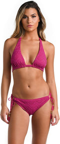 La Blanca Women's Halter Bikini Swimsuit Top