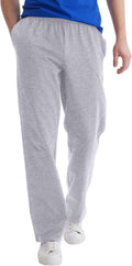 Hanes men's adjustable waist cotton sweatpants