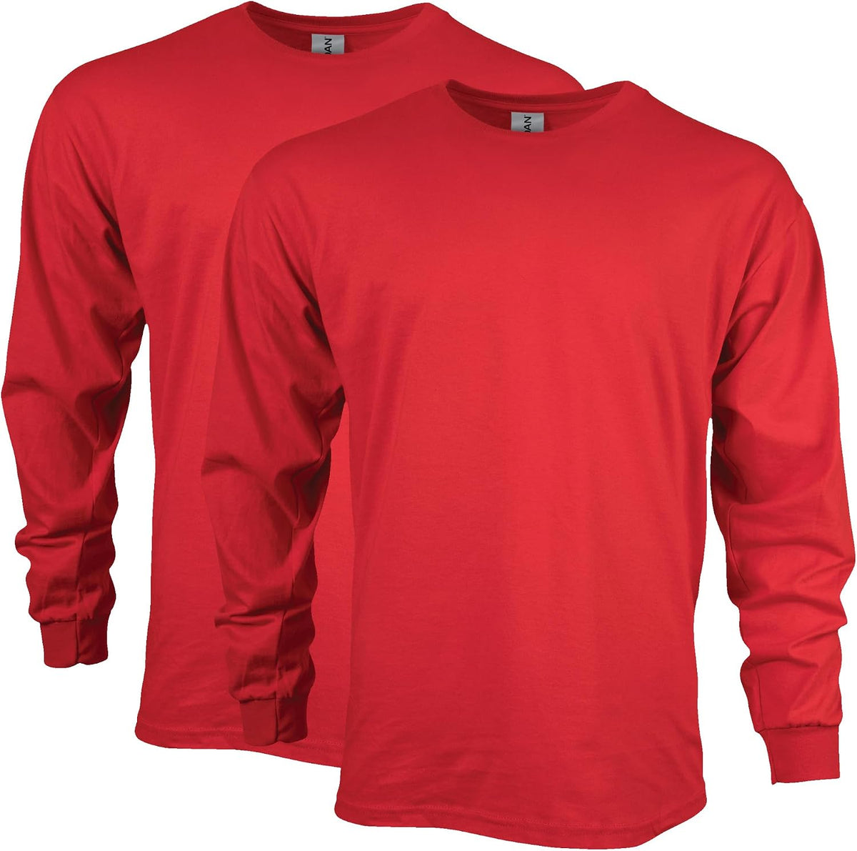 Gildan Adult Ultra Cotton Long Sleeve T-Shirt, Style G2400, Multipack