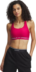 Under Armour Women's Crossback Mid Impact Sports Bra