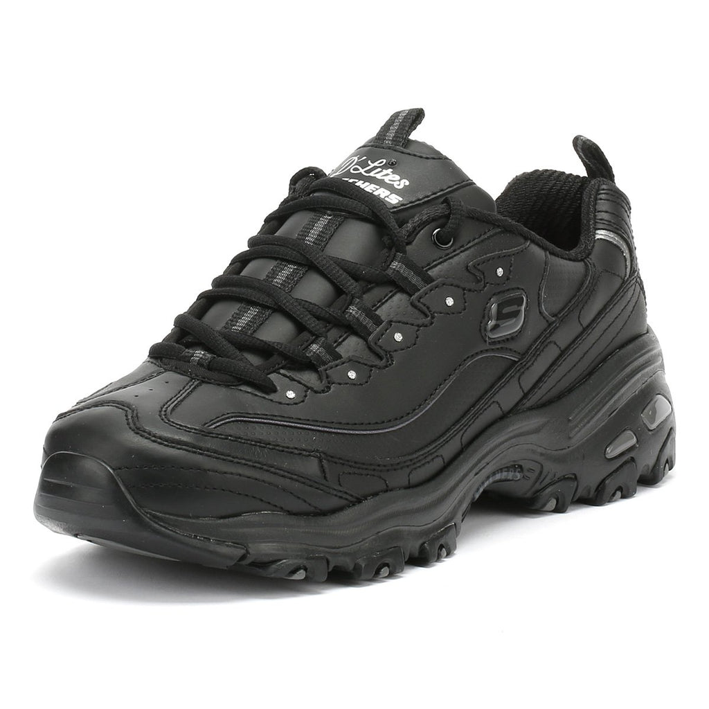 Skechers Women's D'Lites Fresh Start Memory Foam Lace-up Sneaker