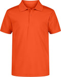 Nautica Boys' School Uniform Short Sleeve Polo Shirt, Button Closure, Moisture Wicking Performance Material