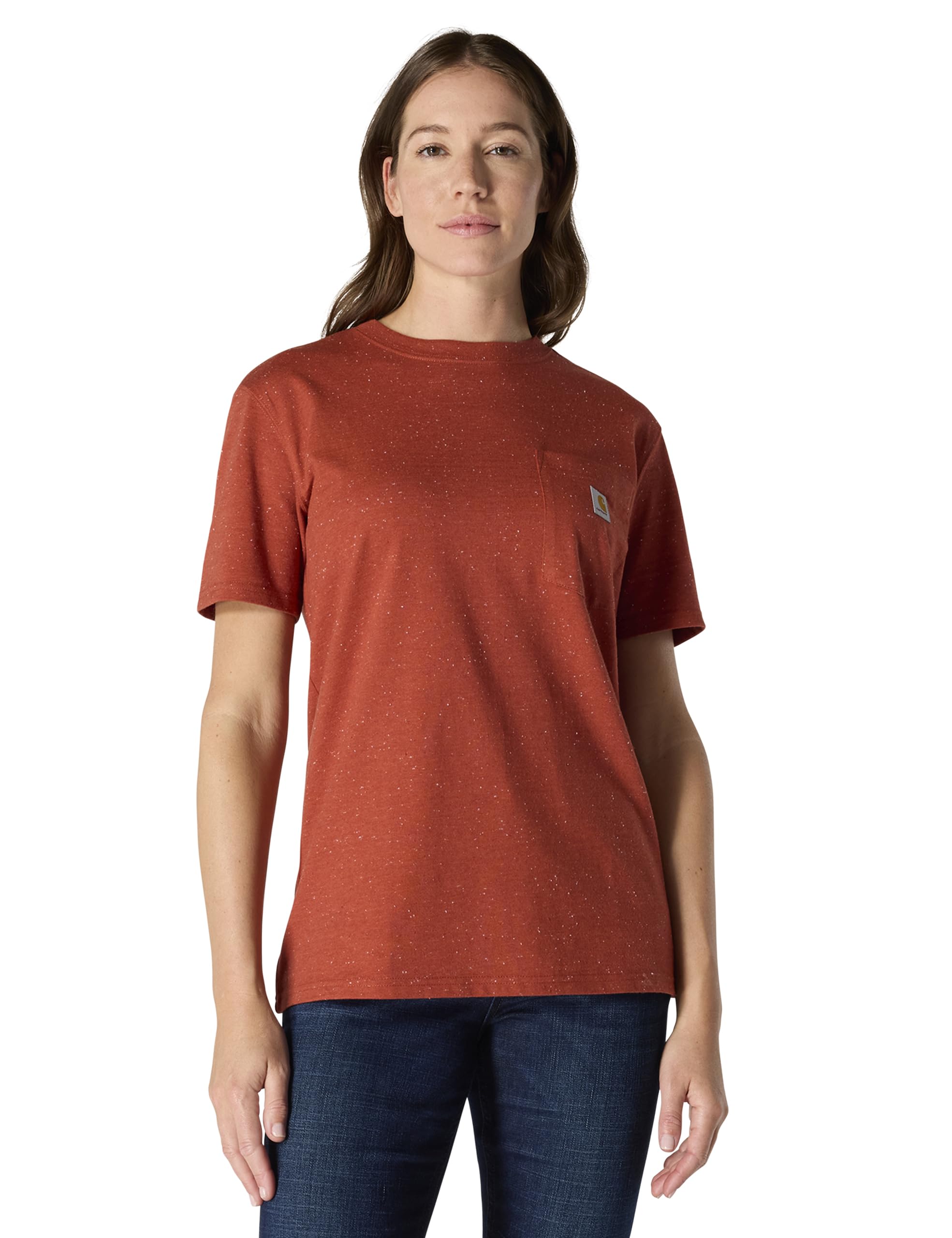 Carhartt Women's Loose Fit Heavyweight Short-Sleeve Pocket T-Shirt Closeout