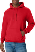 Hanes Men's Hoodie - EcoSmart Fleece Hooded Sweatshirt for Men & Women - Midweight Fleece - Big & Tall Available
