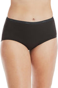 Hanes Women's Underwear Pack, 10-Pack, Full-Coverage Cotton Blend Panties, Moisture-Wicking Underwear for Women