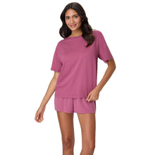 Load image into Gallery viewer, Hanes Women's Pajamas Set, Comfywear Pajamas for Women Set, Originals SupertSoft Loungewear, T-Shirt &amp; Sleep Shorts