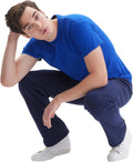 Hanes men's 3-pack lounge pants with open bottom