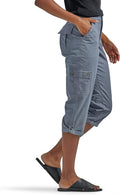 Lee Women's Ultra Lux Comfort with Flex-to-Go Cargo Capri Pant