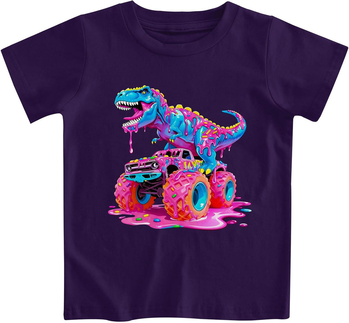 Lovekider Boys Graphic T-Shirt, Cotton Short Sleeve Shirt for Kid Ages 3-8