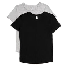 Load image into Gallery viewer, Jockey Women's 2 Pack Butter Soft Short Sleeve Active T-Shirt