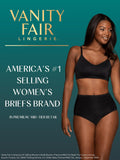 Vanity Fair Women's High Waisted Underwear, Full Coverage Ladies Panties, Perfectly Yours Briefs