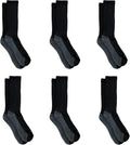 Dickies Men's Dri-tech Original Moisture Control Crew Socks, Available in M-xxl (6, 12, 18 Pairs)