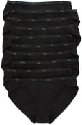 Hanes Women's Underwear Pack, 10-Pack, Full-Coverage Cotton Blend Panties, Moisture-Wicking Underwear for Women