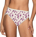 Vanity Fair Women's Illumination Hi Cut Panties, Silky Stretch & Satin Trim