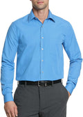 Van Heusen Mens Dress Shirt Regular Fit Poplin Solid