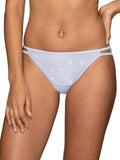 Vanity Fair Women's Illumination String Bikini Panties, Silky Stretch & Satin Trim