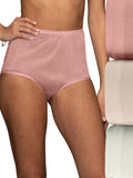Vanity Fair Women's High Waisted Underwear, Full Coverage Ladies Panties, Perfectly Yours Briefs