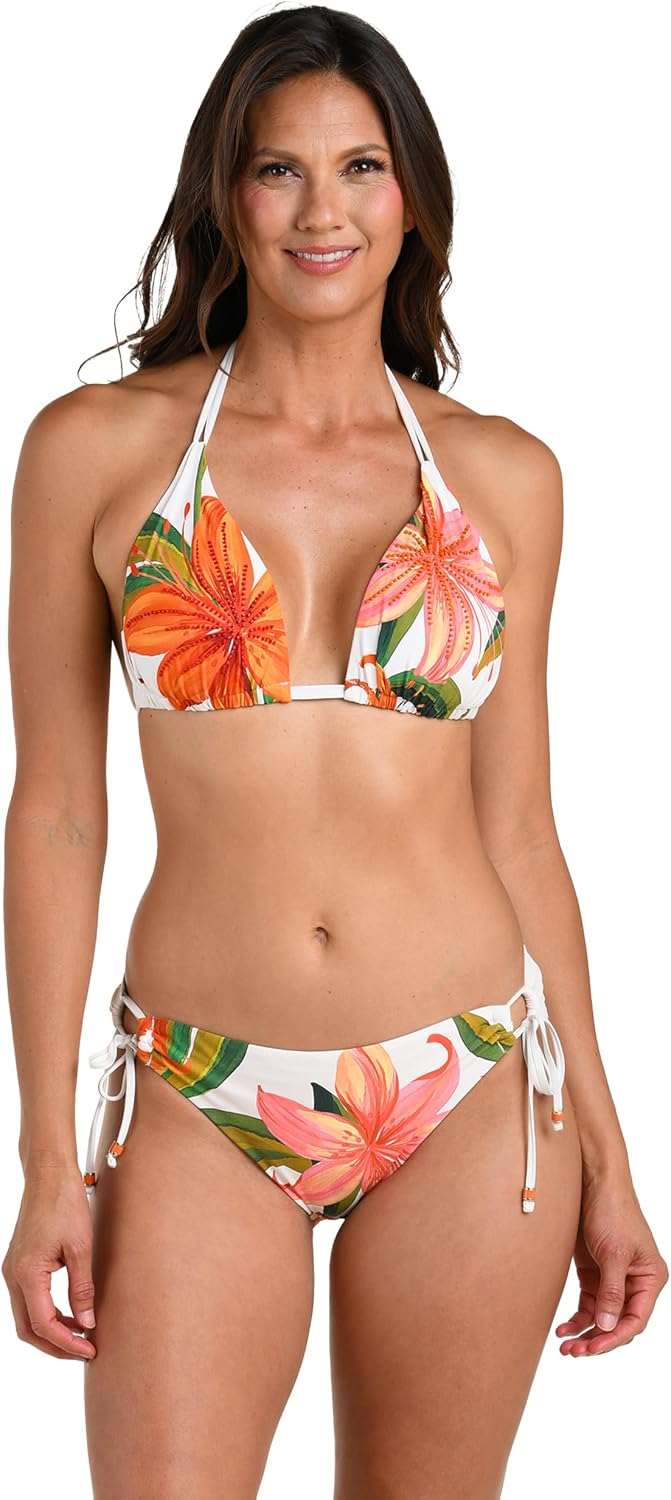 La Blanca Women's Halter Bikini Swimsuit Top