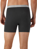 Hanes mens Underwear Boxer Briefs Pack, Cool & Breathable Cotton Moisture-wicking Underwear for Men, No Ride Up