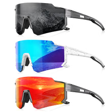Load image into Gallery viewer, Polarized Sport Sunglasses for Men and Women, Lightweight TR90 Sun Glasses with UV Protection for Cycling Running