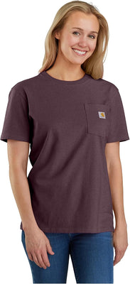 Carhartt Women's Loose Fit Heavyweight Short-Sleeve Pocket T-Shirt Closeout