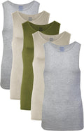 Gildan Men's A-Shirts Tanks Multipack