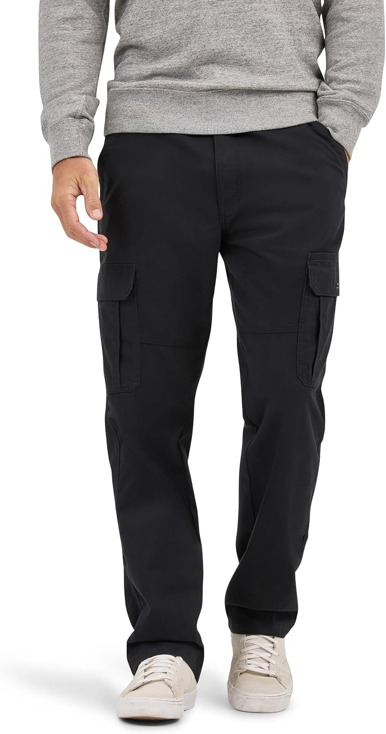 Wrangler Authentics Men's Relaxed Fit Stretch Cargo Pant