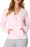 Hanes Women's EcoSmart Fleece Sweatshirt for Women, Soft Midweight - Full-Zip Hoodie, Sweatshirt, or 1/4 Zip