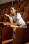 French Toast Girls Pull-on Kick Pleat Scooter School Uniform Skirt