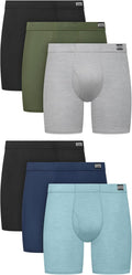 Hanes Men's Underwear Boxer Briefs Pack, Moisture-wicking Underwear for Men, Breathable, Cool & Breathable Cotton